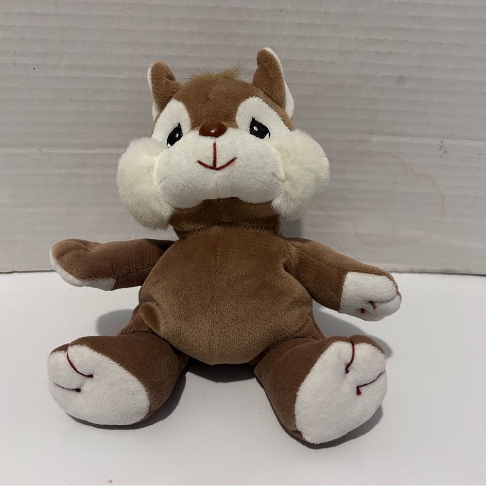 Vtg Precious Moments Enesco Tender Tails SQUIRREL Beanie Plush Beanbag Stuffy